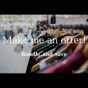 Make me any offer!